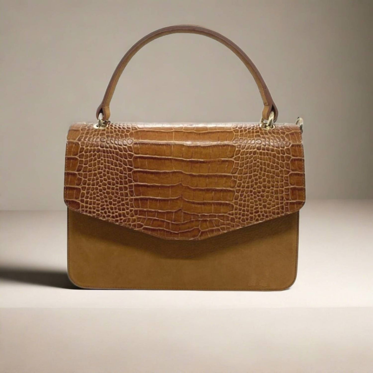 Berge - Exotic Flap Leather Bag