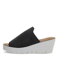 Bernie Mev - Women's Venti Crystals Wedge Sandal