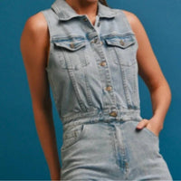 Berthie - Luka Sleeveless Wide Leg Jumpsuit