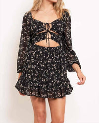 Better Be - Women's Floral Mini Dress
