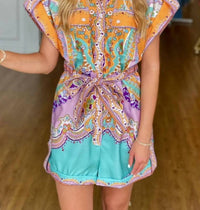 Beulah - Positano Romper