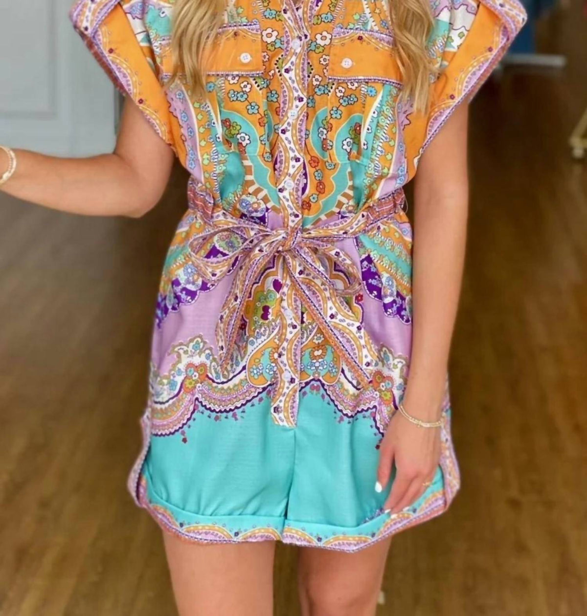 Beulah - Positano Romper