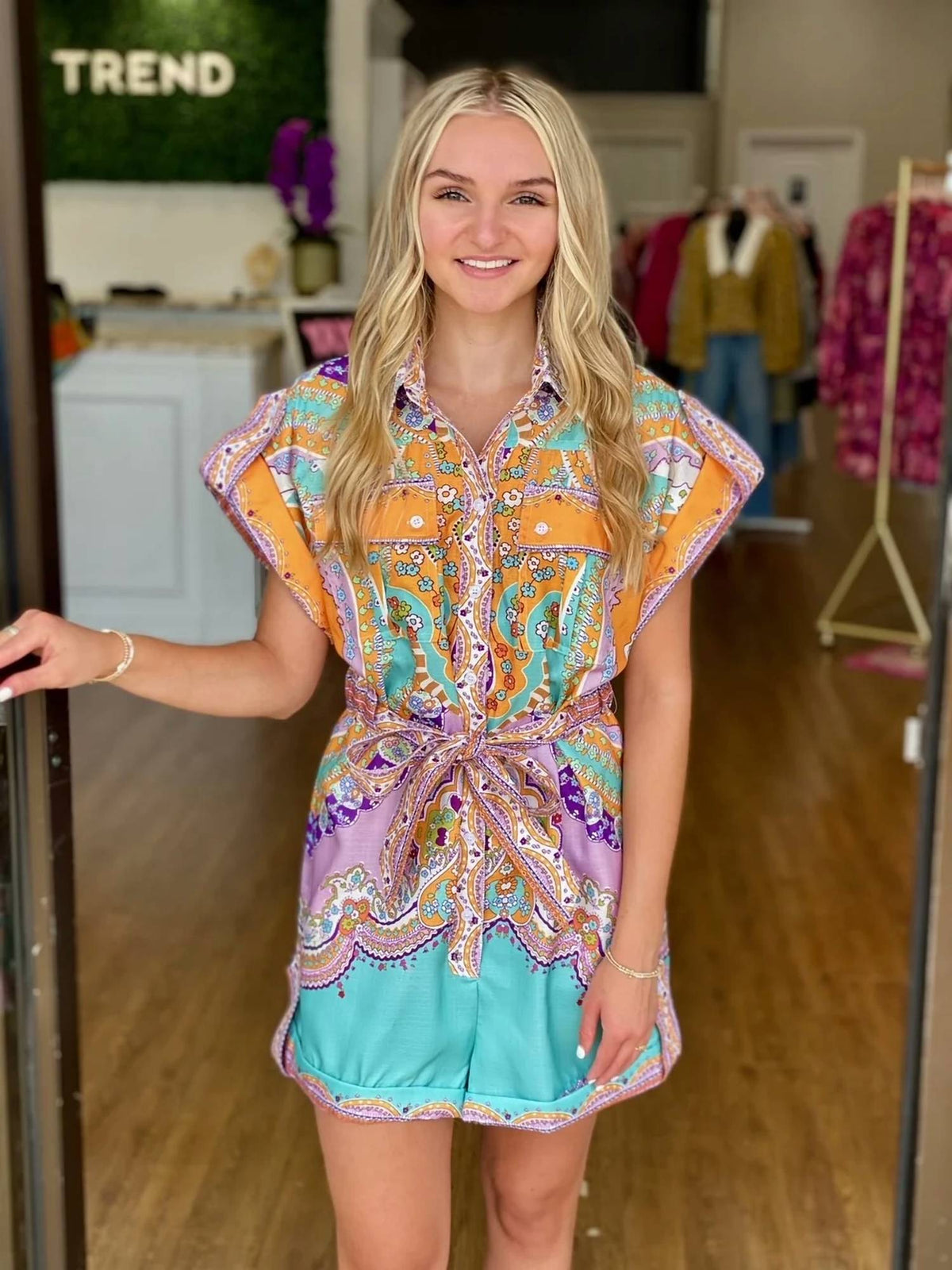 Beulah - Positano Romper