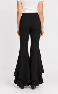 Beulahstyle - Layered Bell-Bottom Flare Pants