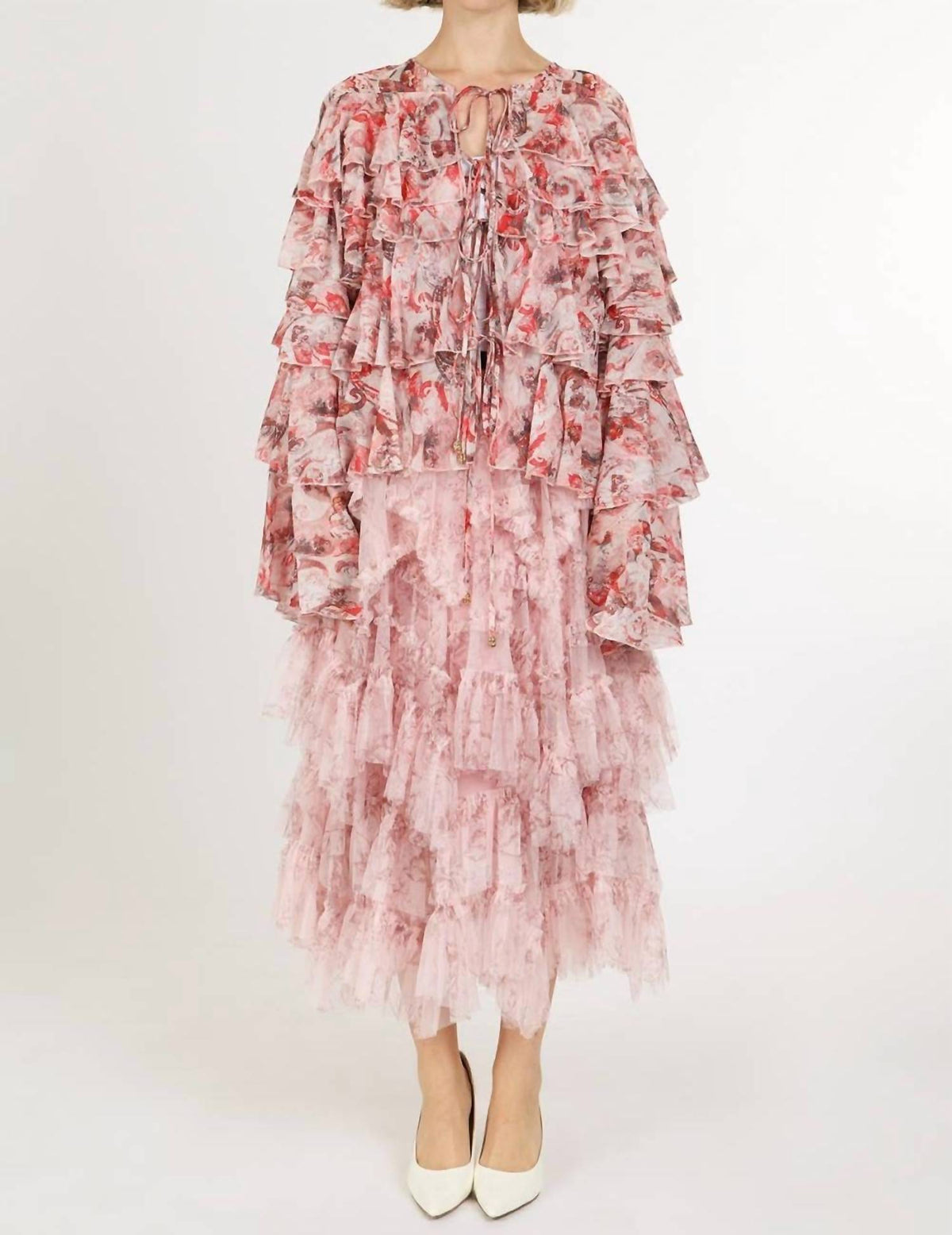 Beulahstyle - Parisan Tiered Maxi Skirt