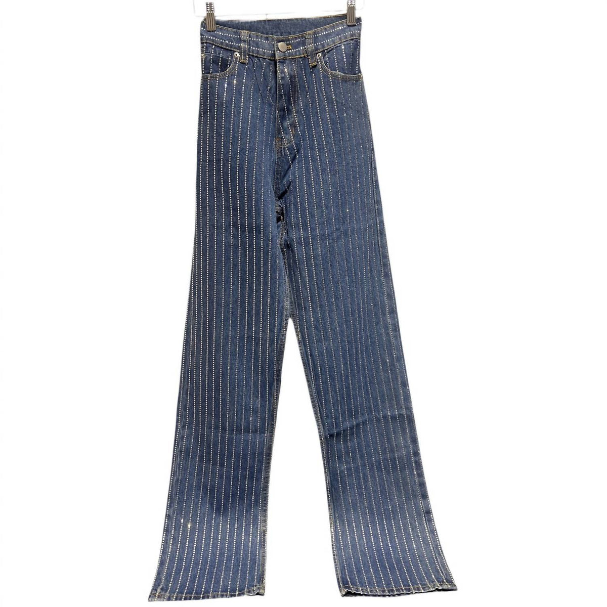 Beulahstyle - Women's Rhinestone Denim Jeans