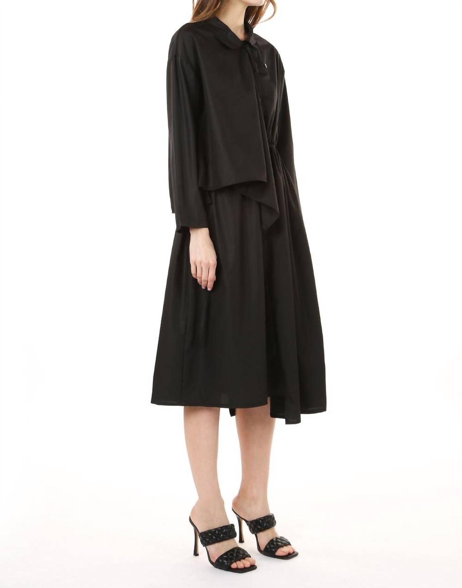 Beulahstyle - Shirt Dress - black - clothing - dresses