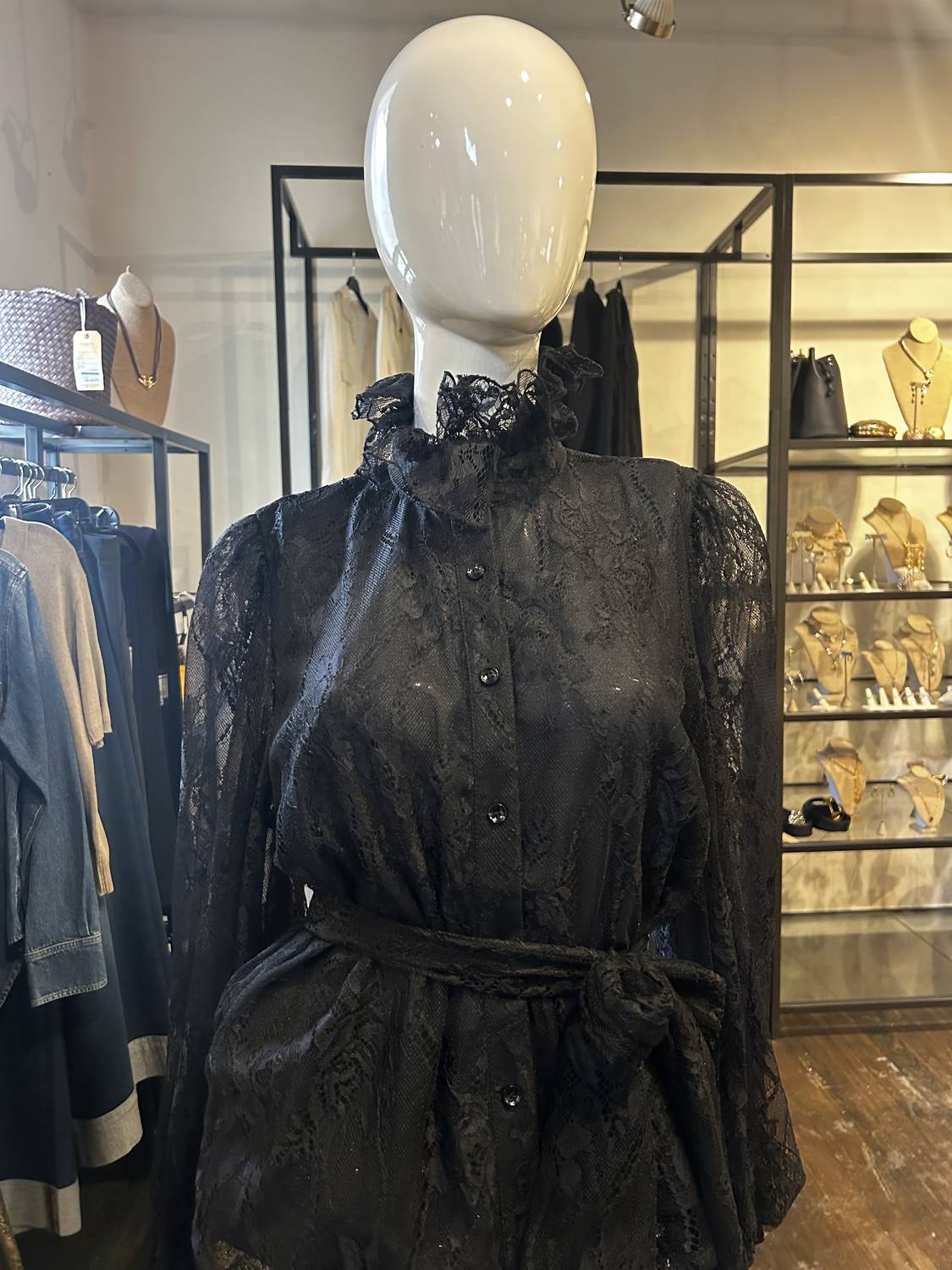 Beulahstyle - Women's Lace Blouse