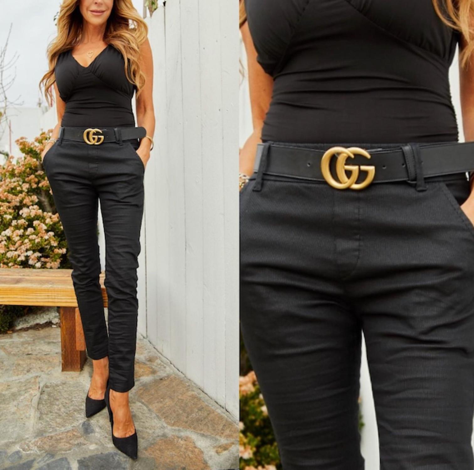 Bevy Flog - Dafna Original Pant - black - clothing - cotton - blend