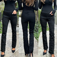 Bevy Flog - Jerome Pant - black - clothing - cotton - blend