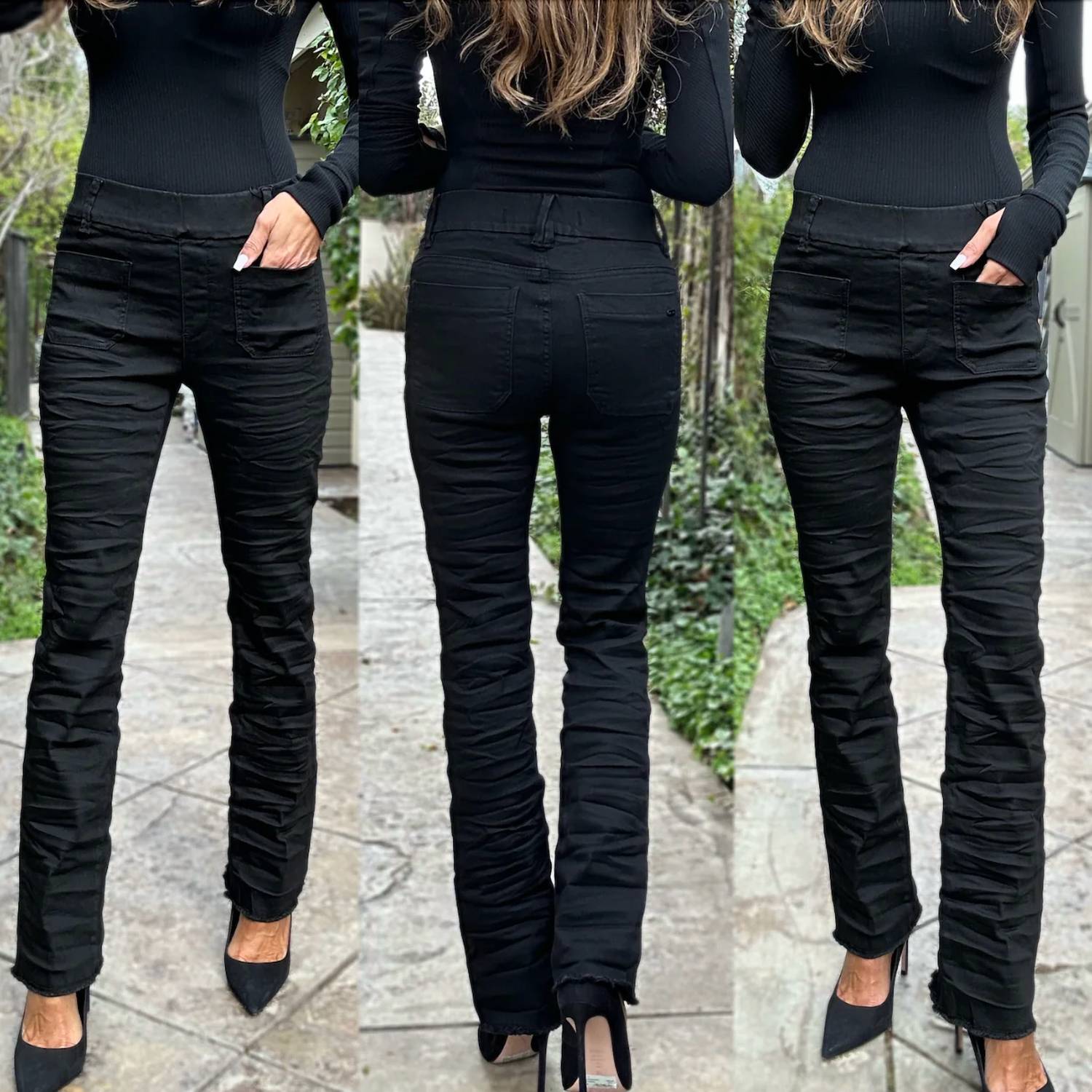 Bevy Flog - Jerome Pant - black - clothing - cotton - blend
