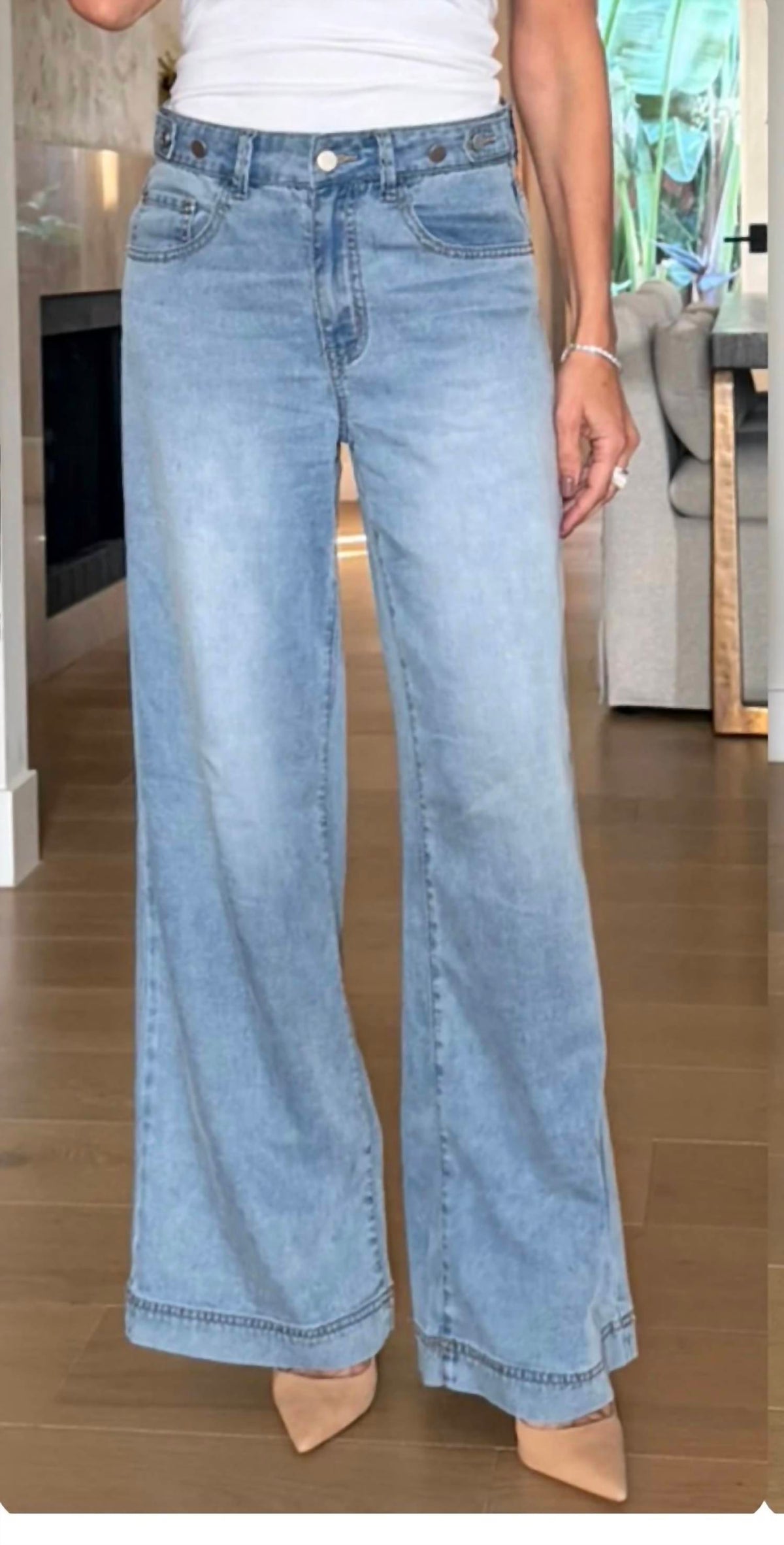 Bevy Flog - Jodi Wide Leg Jeans