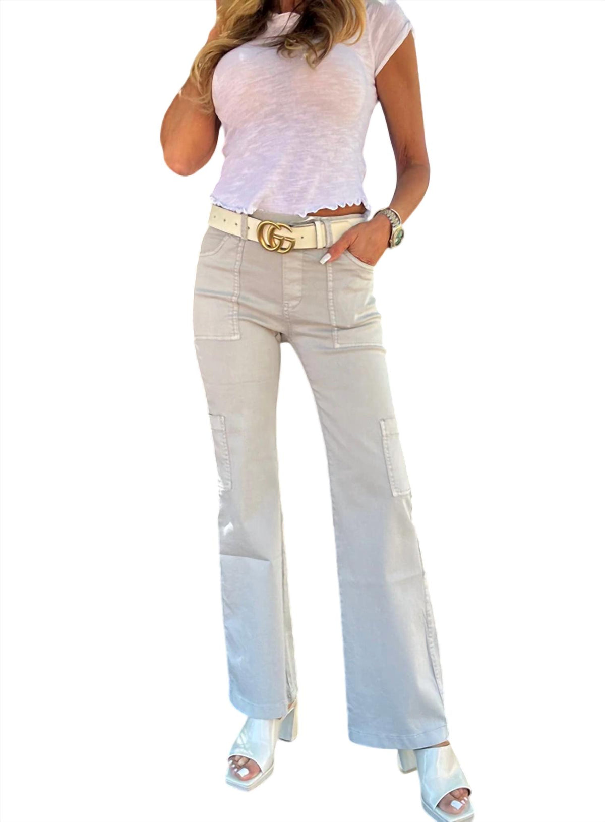 Bevy Flog - Rose Cargo Pant