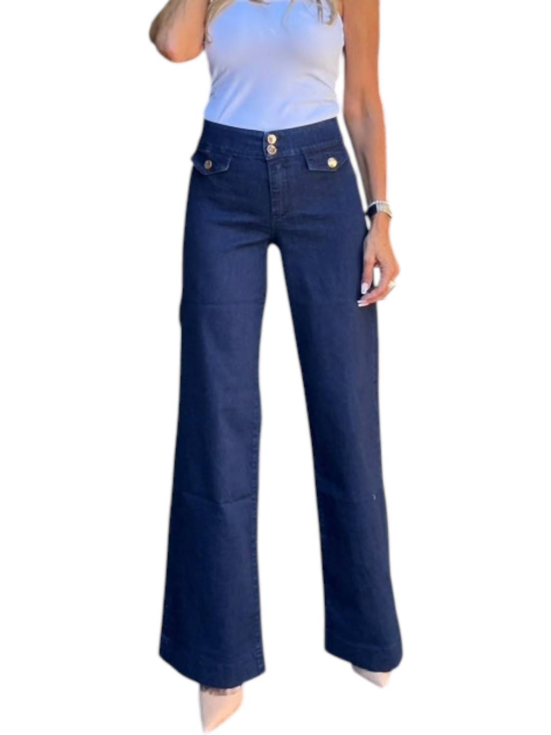 Bevy Flog - Stacy Denim Pants
