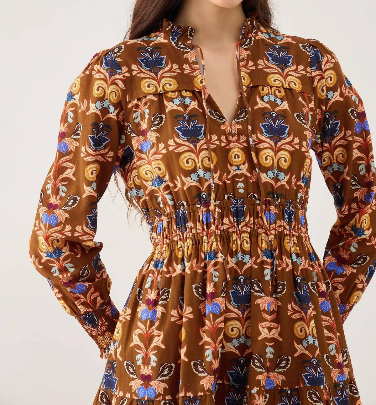 Beyond By Vera - Alice Printed A-line Mini Dress