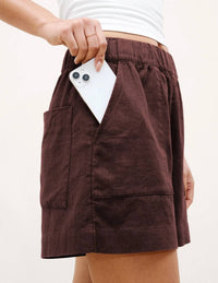 Beyond Yoga - Linen Easy Short