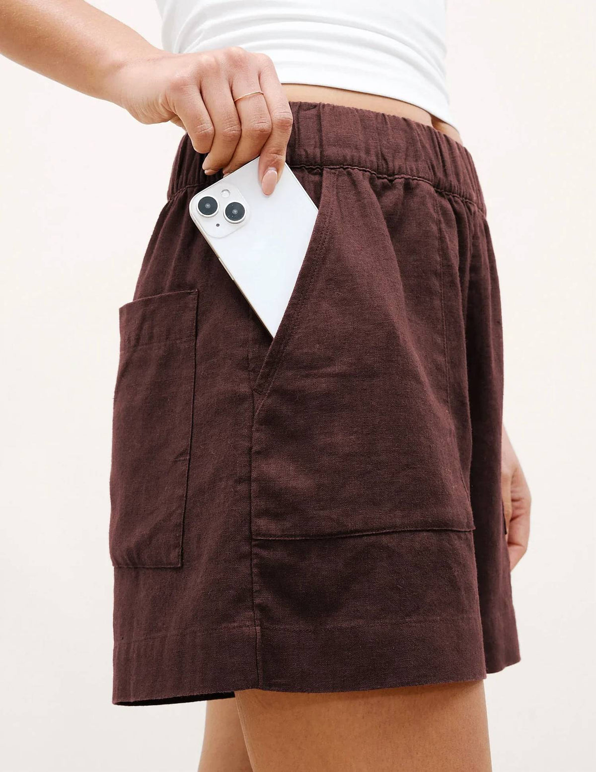 Beyond Yoga - Linen Easy Short
