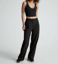 Beyond Yoga - Spacedye Good Day Cropped Tank Top - black - clothing - polyester