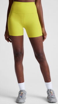 Beyond Yoga - Spacedye Keep Pace High Waist Pocket Short