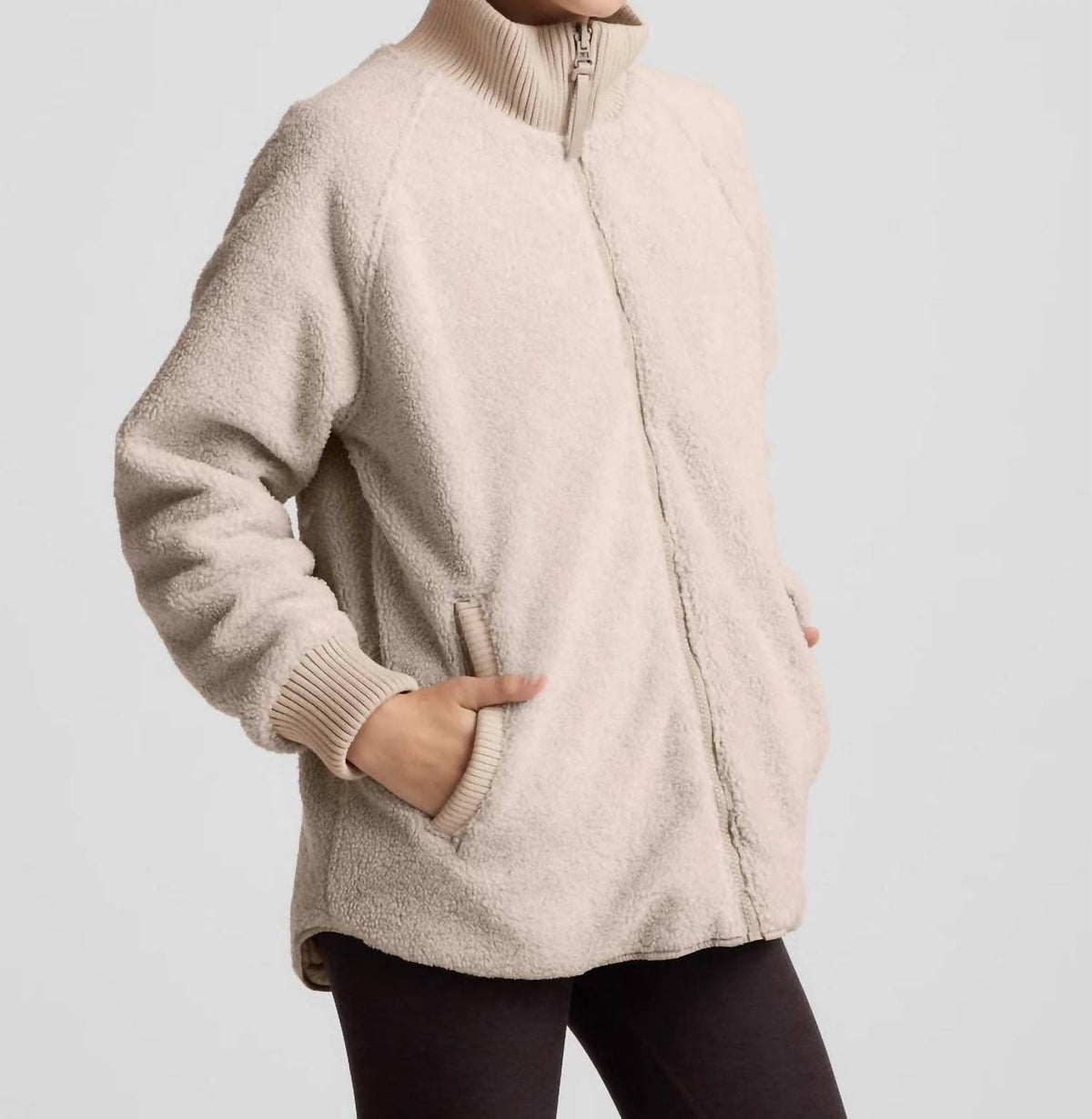 Beyond Yoga - Two-way Quilted Jacket