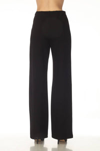 Joseph Ribkoff - Heavy Knit Pull On Wide Leg Pants