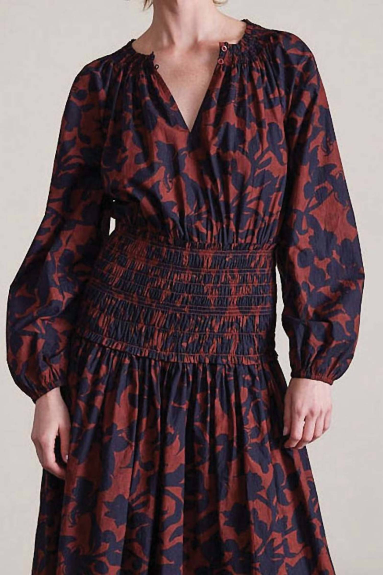 Apiece Apart - Esparta Long Sleeve Maxi Dress