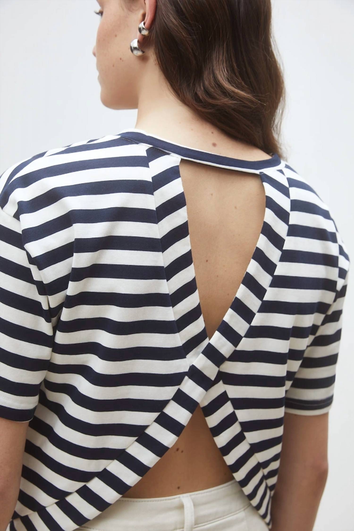 Suncoo - Martilo Stripe Short Sleeve Tee