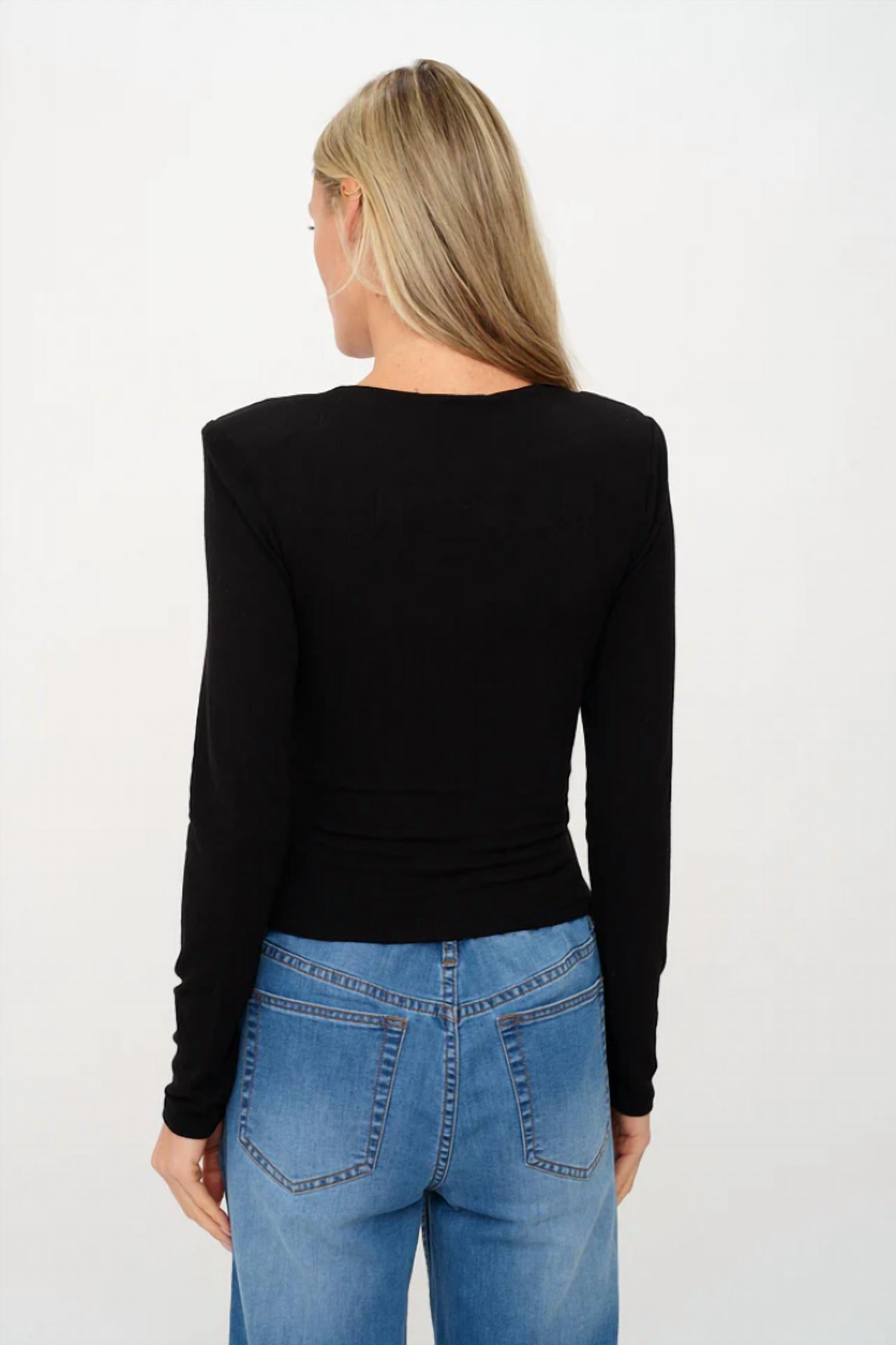 Six/Fifty - Harlow Long Sleeve Top