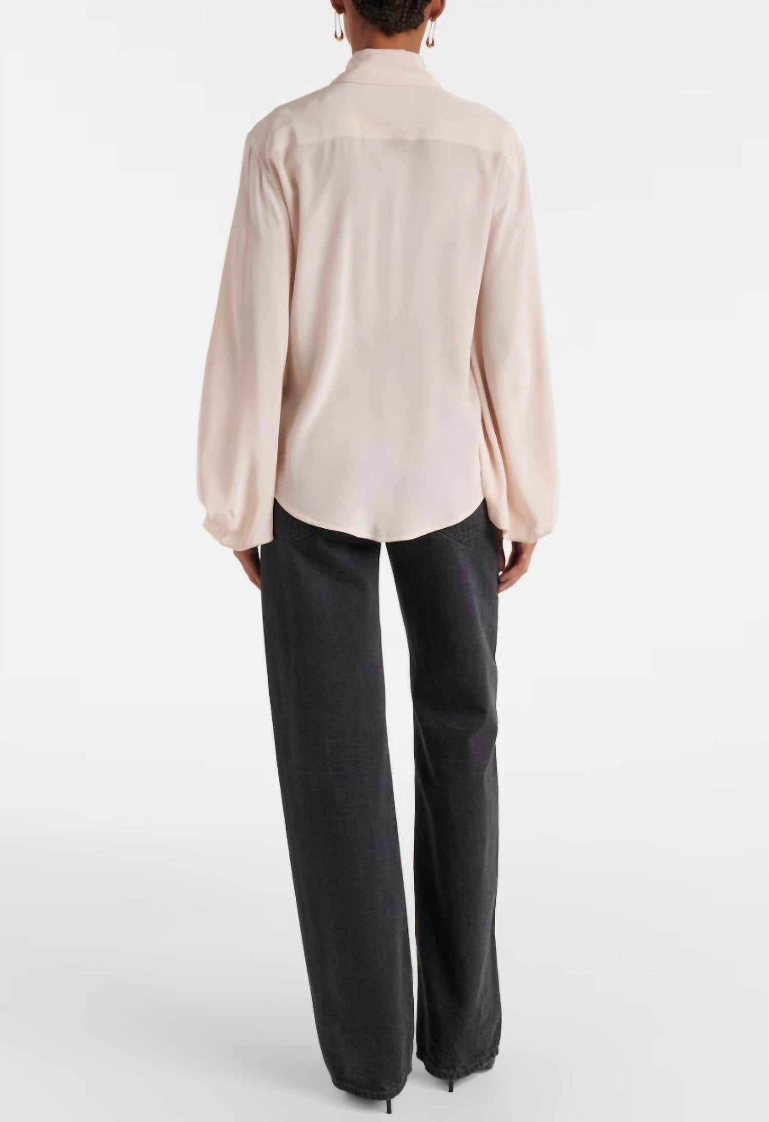 Victoria Beckham - Women's Blouson Sleeve Blouse