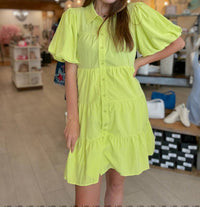 Entro - Woven Collared Dress