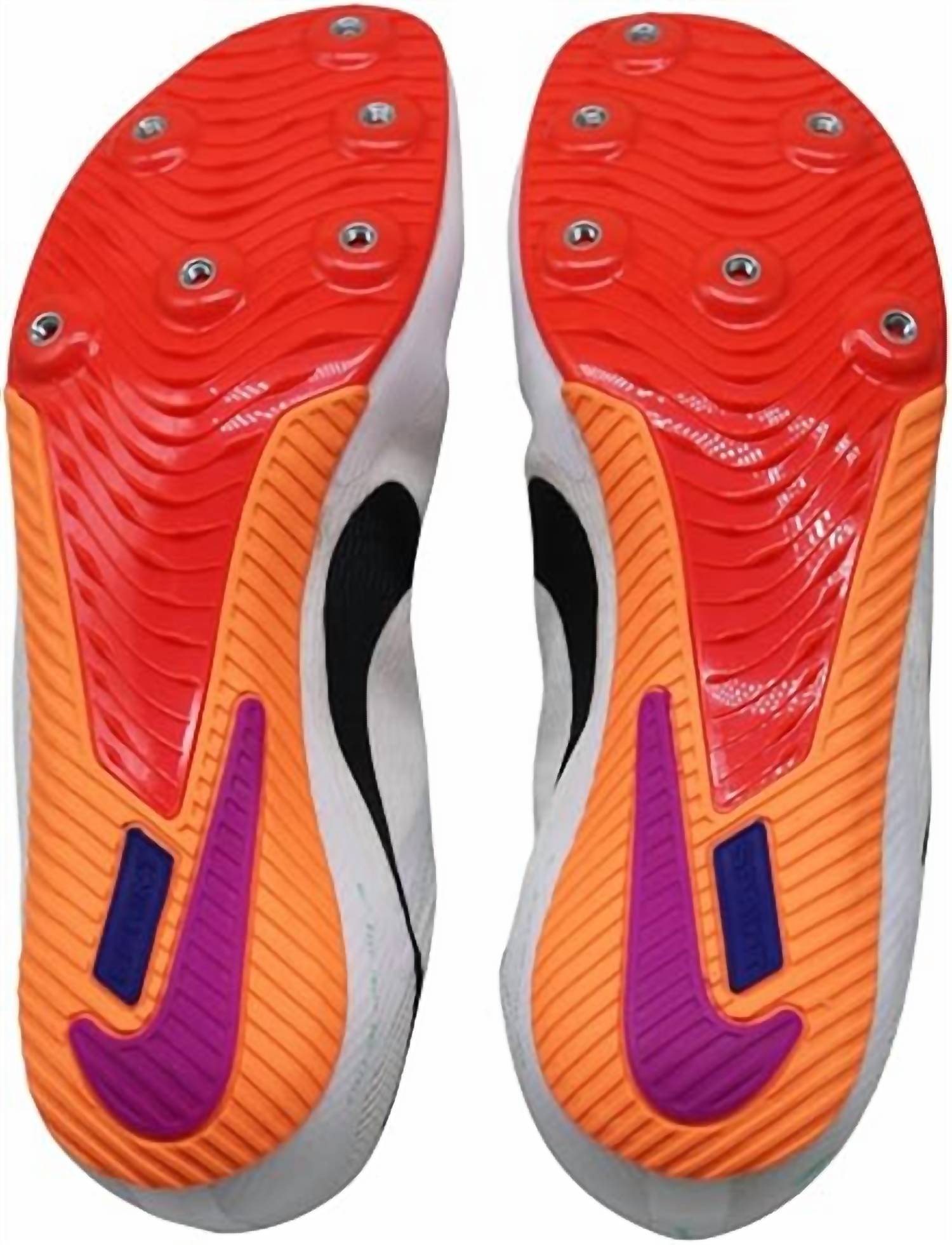 NIKE Men's Rival Sprint Shoe in white bright crimson hyper turquoise obsidian - men's shoe - alternate view