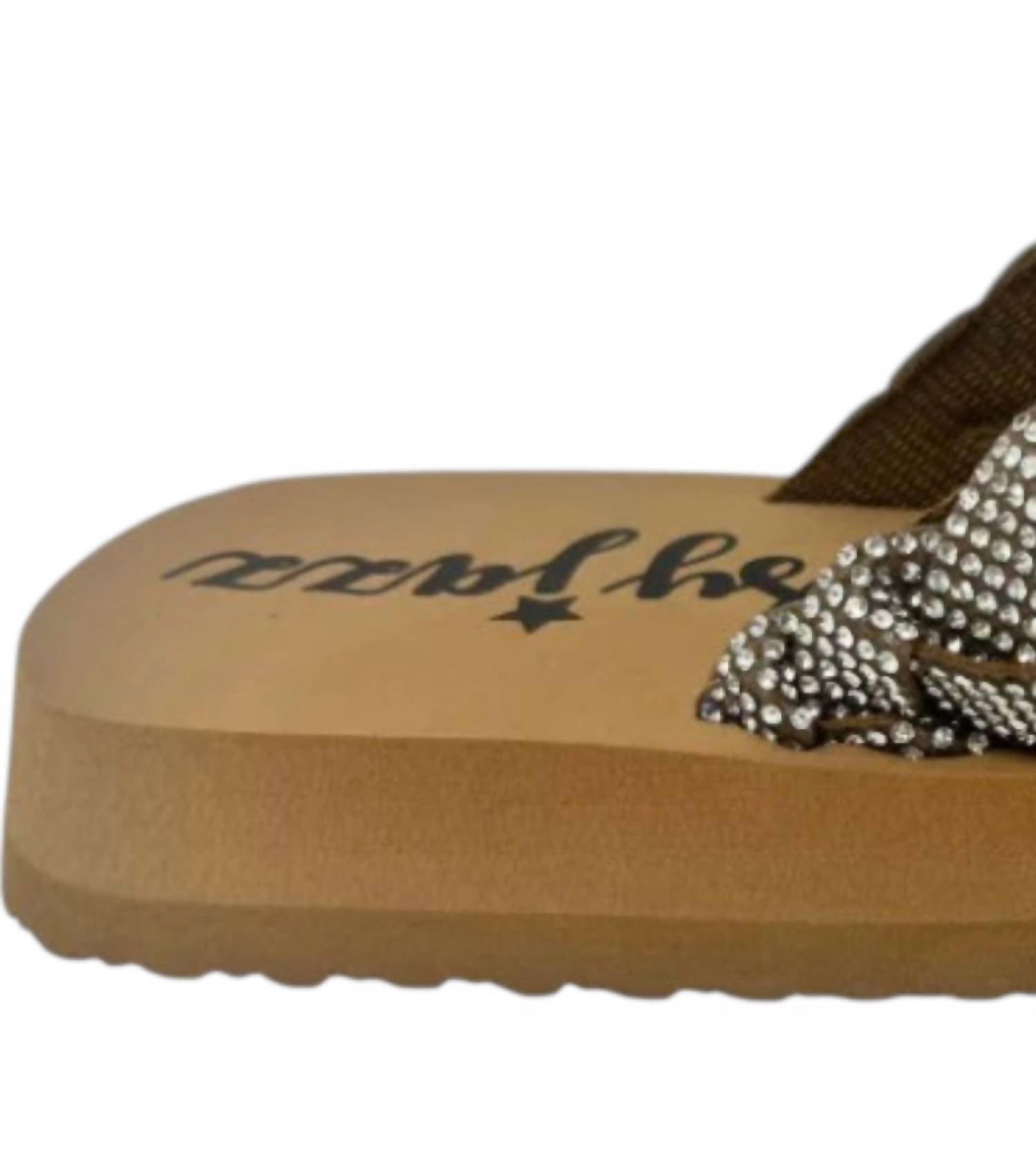Very G - Women's Glimmer Flip Flops Sandal