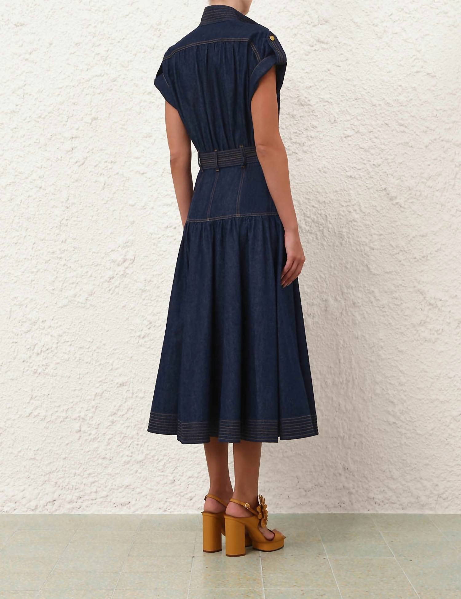 Zimmermann - Denim Midi Dress