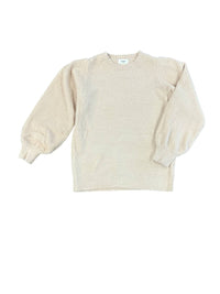 umgee Women's Luxe Top in latte - women's sweater - alternate view