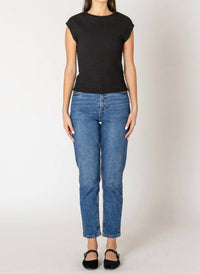 Dex - Drop Shoulder Textured Top