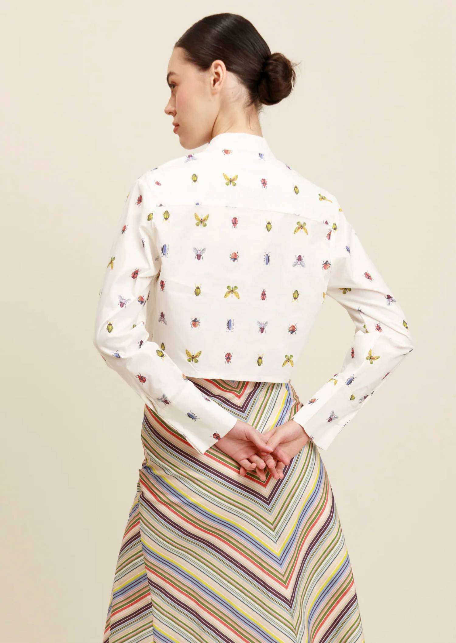 Project Adamo - Tena Cropped Boxy Shirt