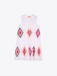 Vilagallo - Sleeveless Embroidered Dress