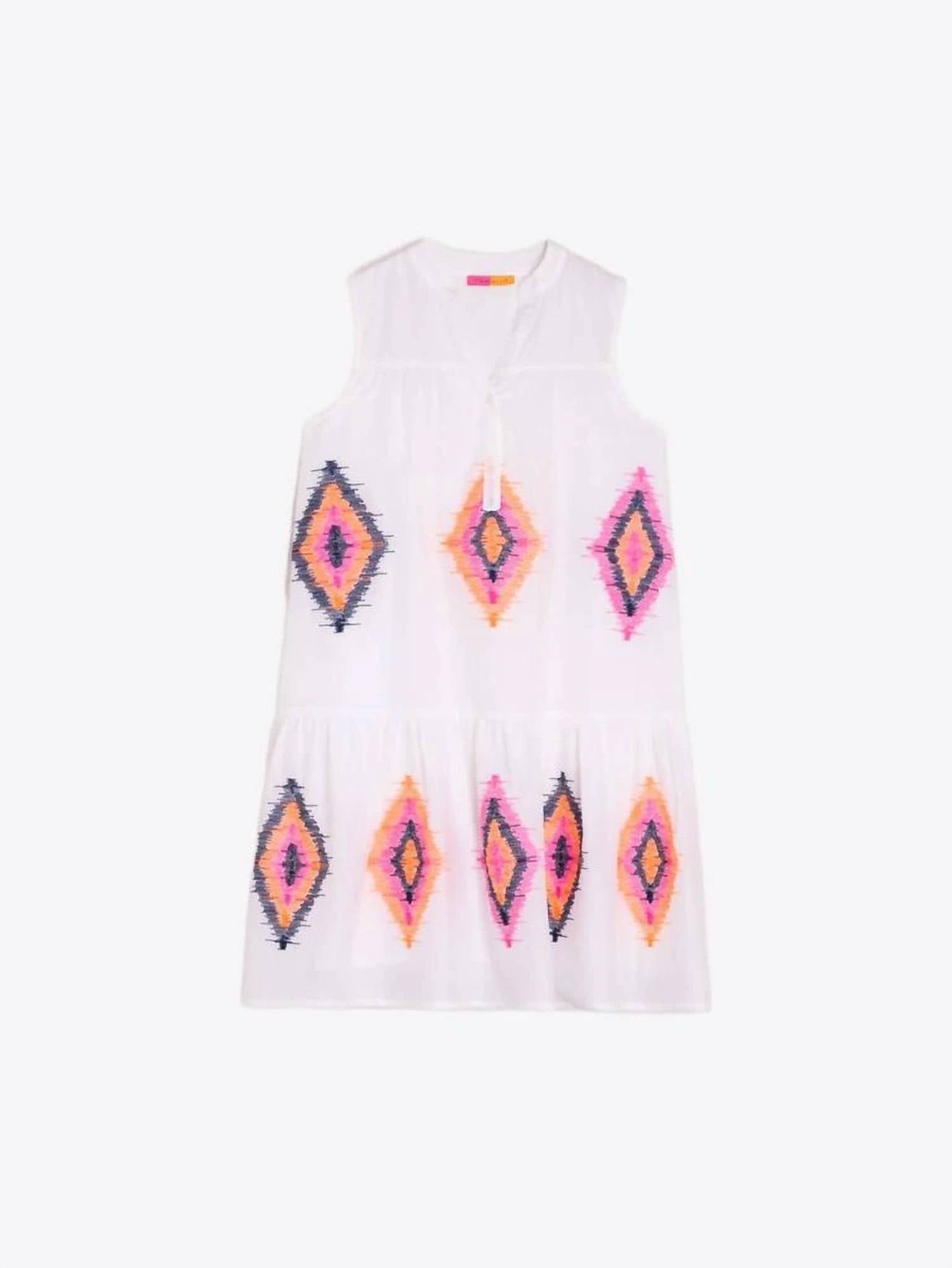 Vilagallo - Sleeveless Embroidered Dress