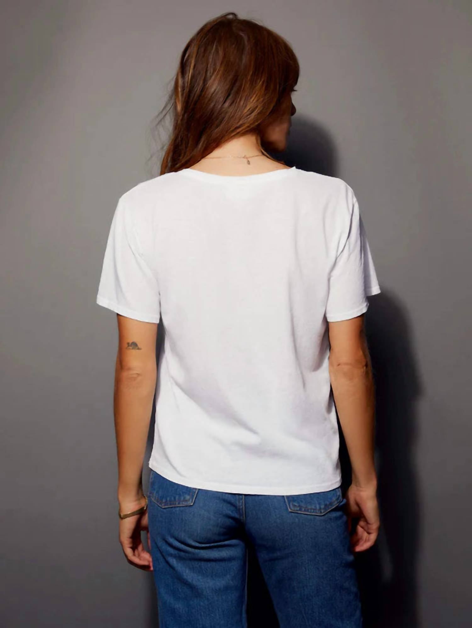 Nation Ltd - Phoenix Oversized V Neck Tee