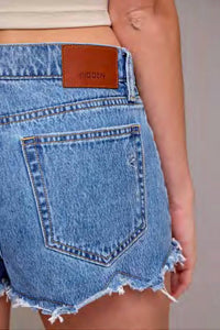 Hidden - Kayla Relaxed High Rise Jean Shorts