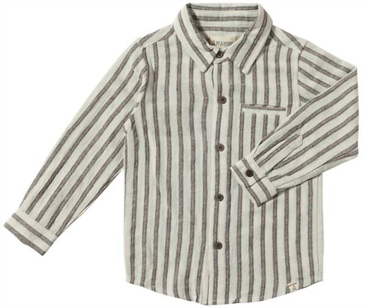 Me & Henry - Boys Atwood Woven Button Down Shirt