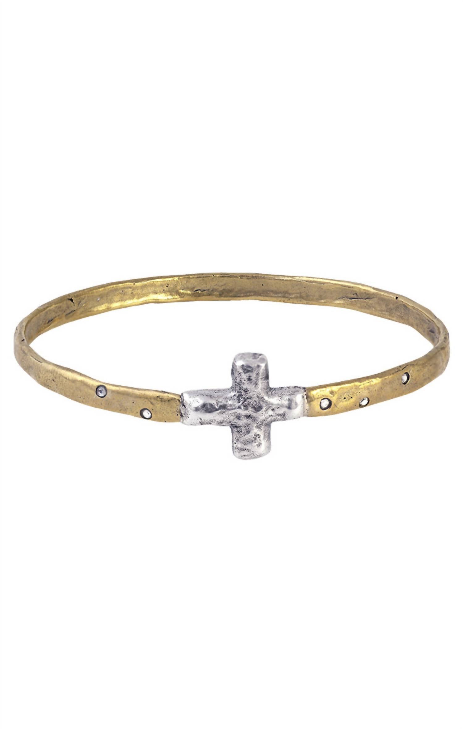Waxing Poetic - Women's Faith Brass Bracelet