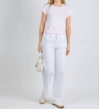Goldie - Botanical Ringer Short Sleeve Tee