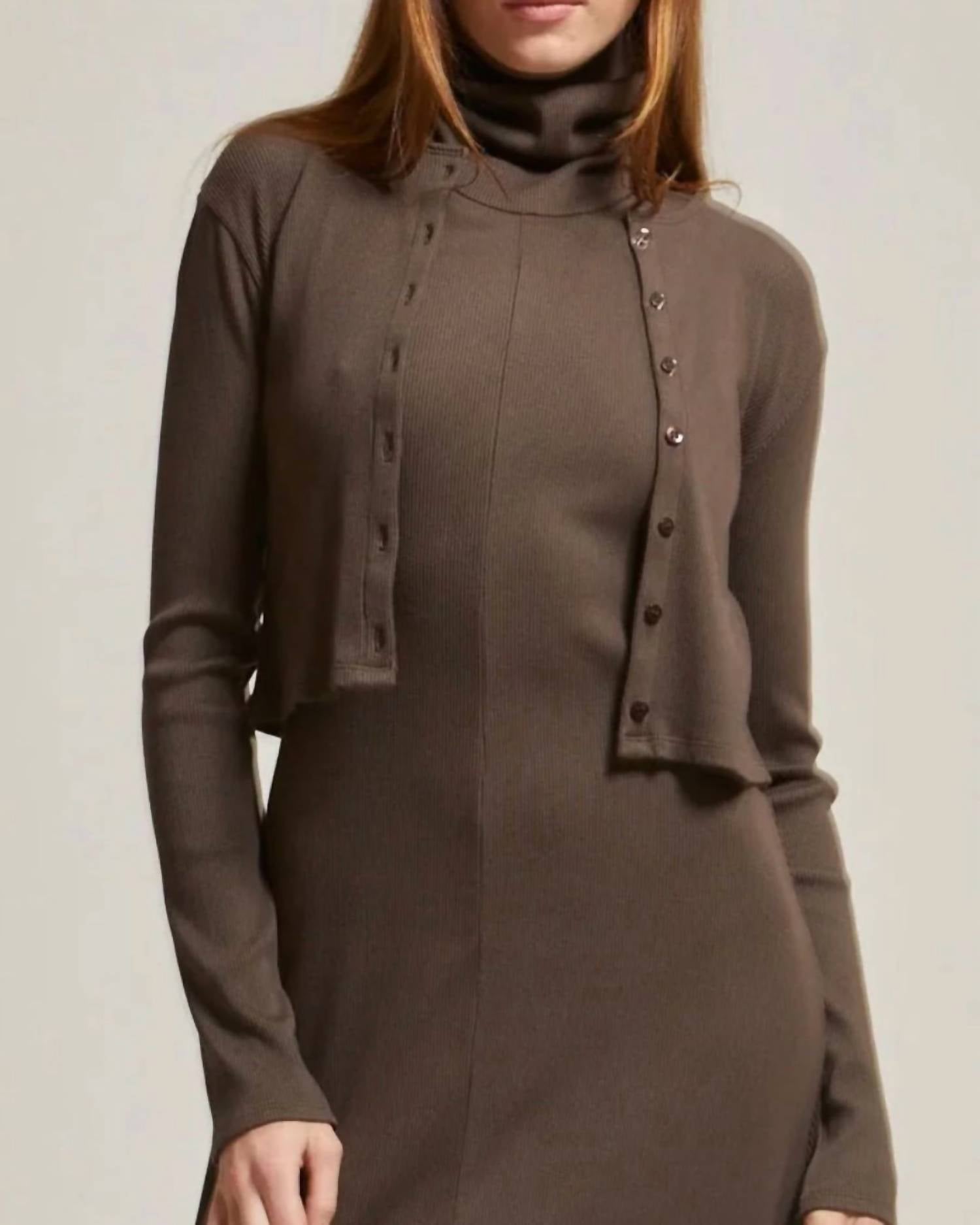 Asher - Kennedy Crewneck Cardigan