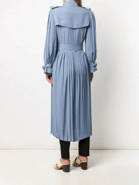 Valentino - Pleated Trench Coat