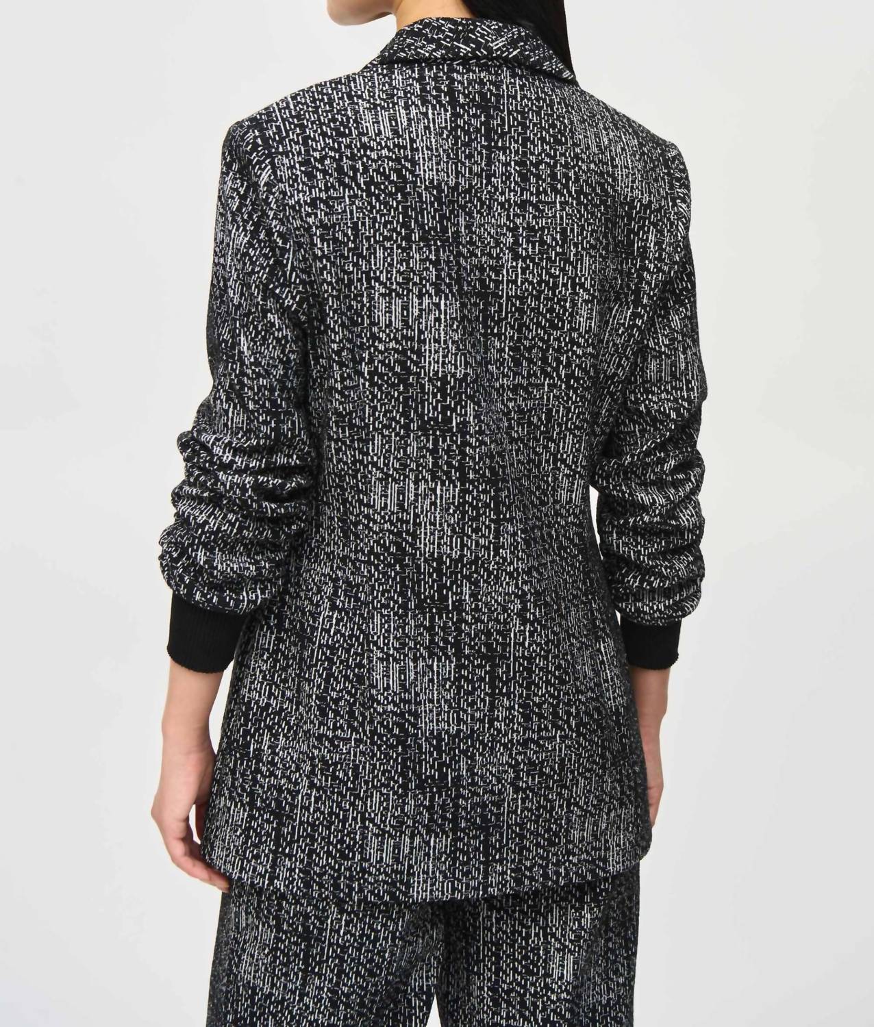 Joseph Ribkoff - 3/4 Sleeve Tweed Blazer
