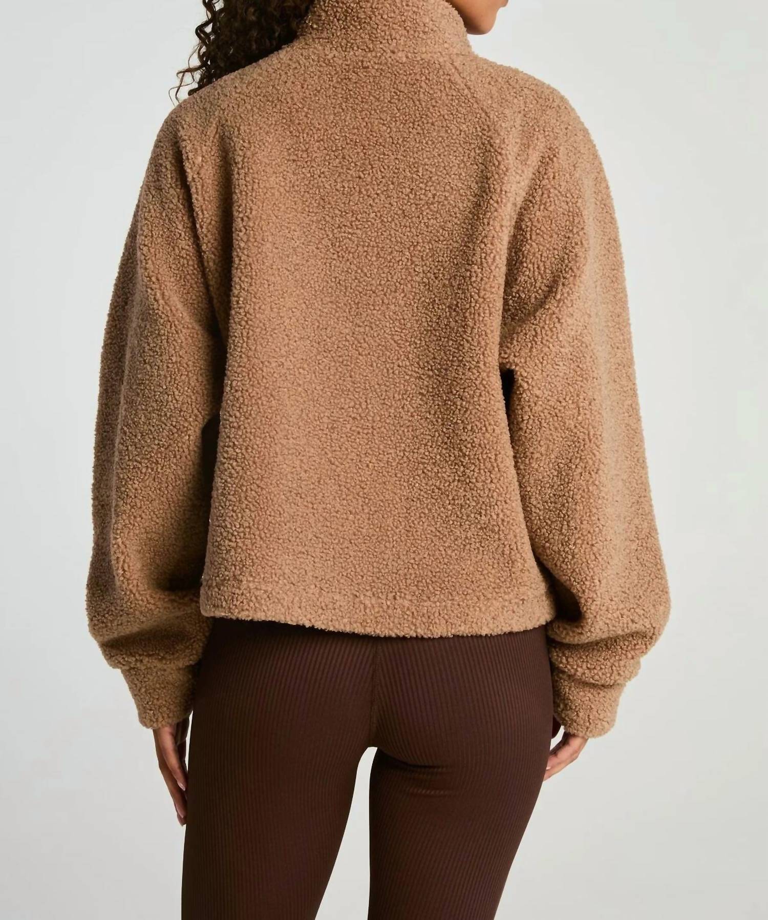 Year Of Ours - Lucia Half Zip Sherpa Jacket