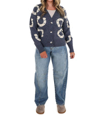 Ee:Some - Hoof & Thread Horseshoe Cardigan