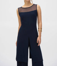 Joseph Ribkoff - Silky Knit And Mesh Tunic