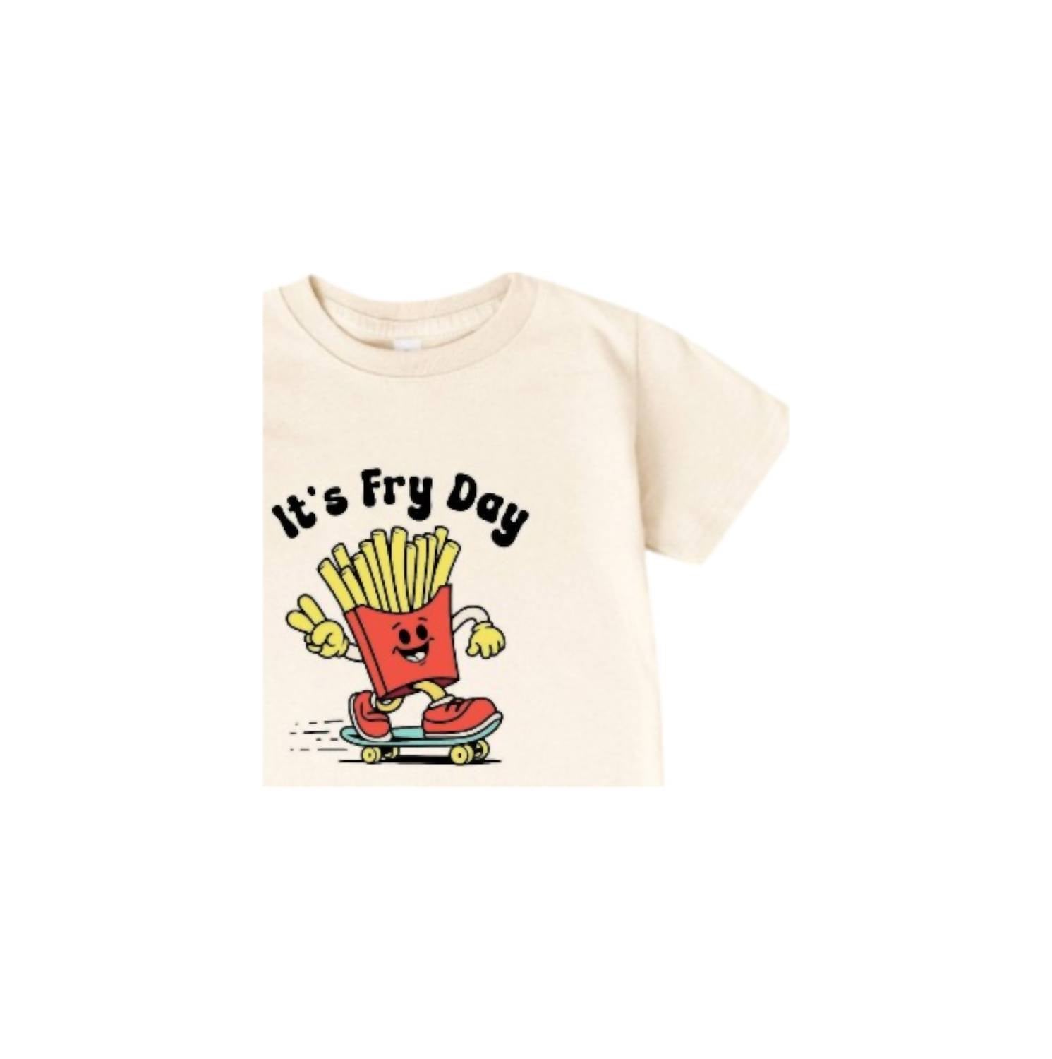 Best Day Ever Kids - Kid's Graphic T-shirt It's Fry Day Tee